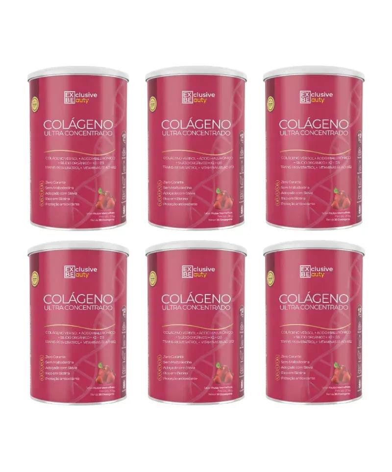 Leve 6 unidades do Colágeno Ultra Concentrado Exclusive Beauty - Exclusive Beauty