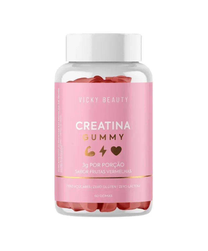 Creatina Vicky Beauty - Frutas Vermelhas - Exclusive Beauty