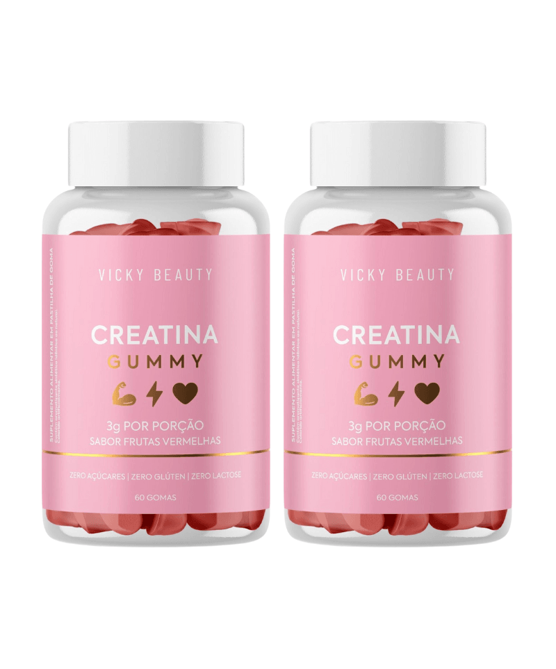 Creatina Vicky Beauty - Frutas Vermelhas