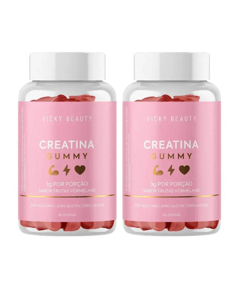 Creatina Vicky Beauty - Frutas Vermelhas - Exclusive Beauty