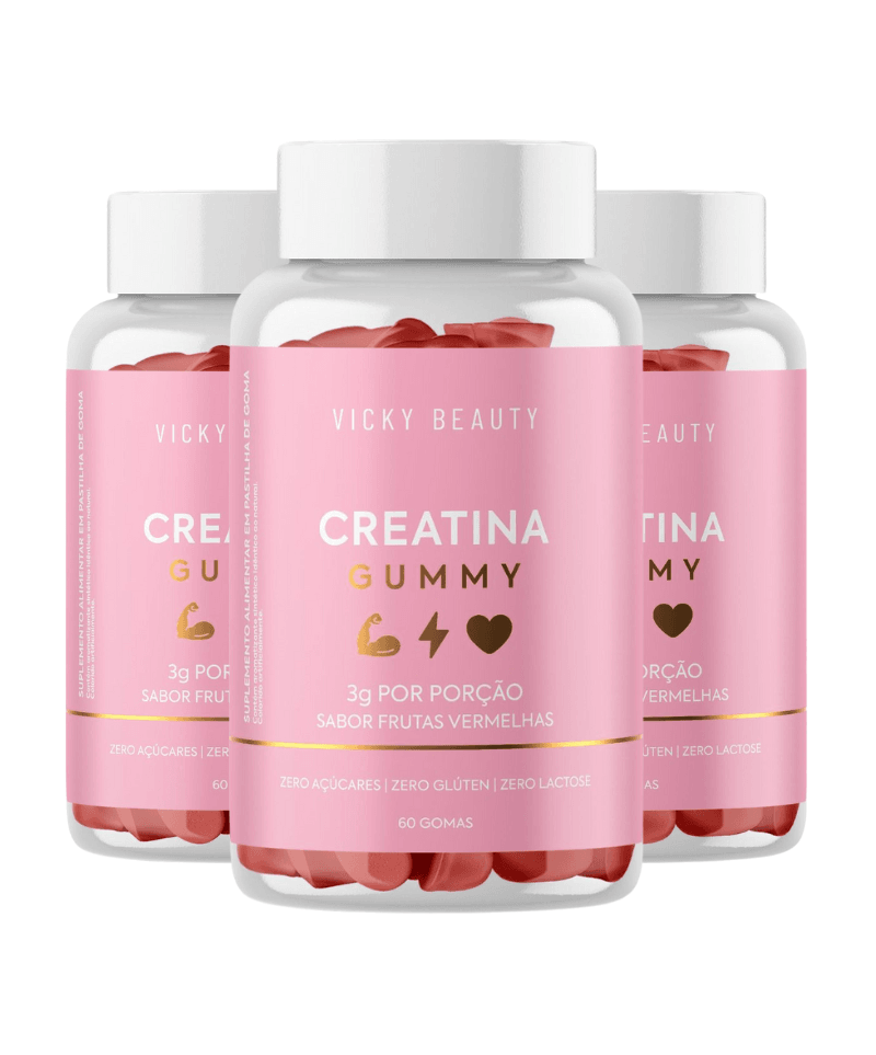 Creatina Vicky Beauty - Frutas Vermelhas