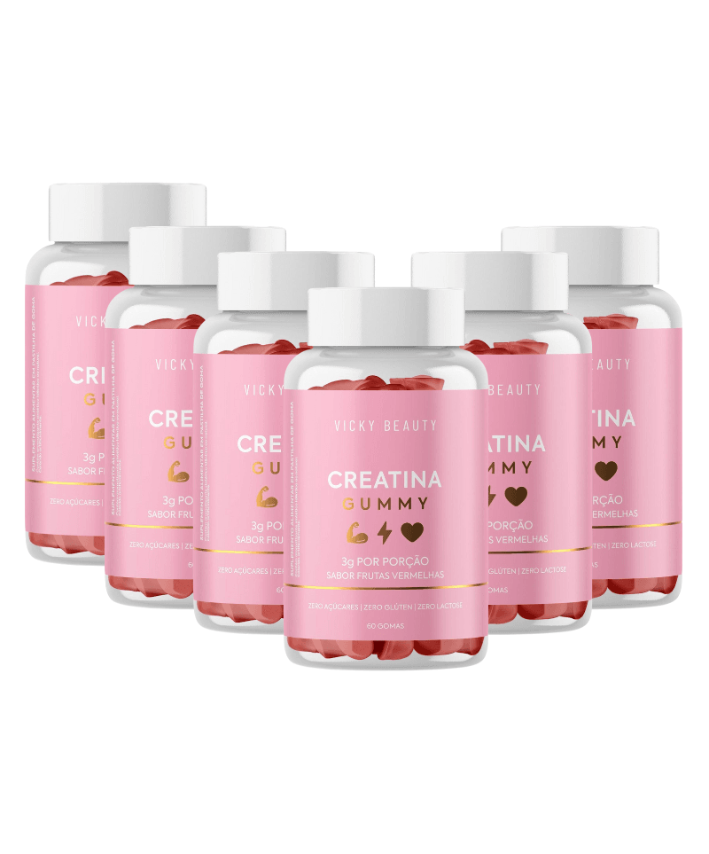 Creatina Vicky Beauty - Frutas Vermelhas