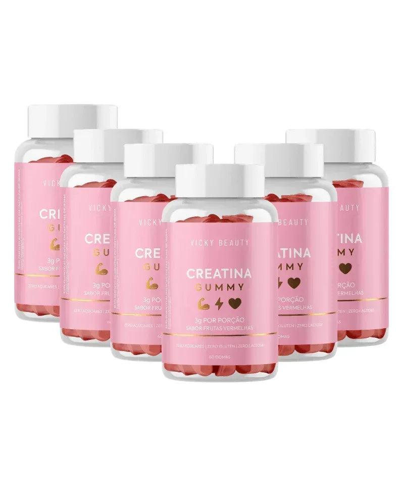 Creatina Vicky Beauty - Frutas Vermelhas - Exclusive Beauty