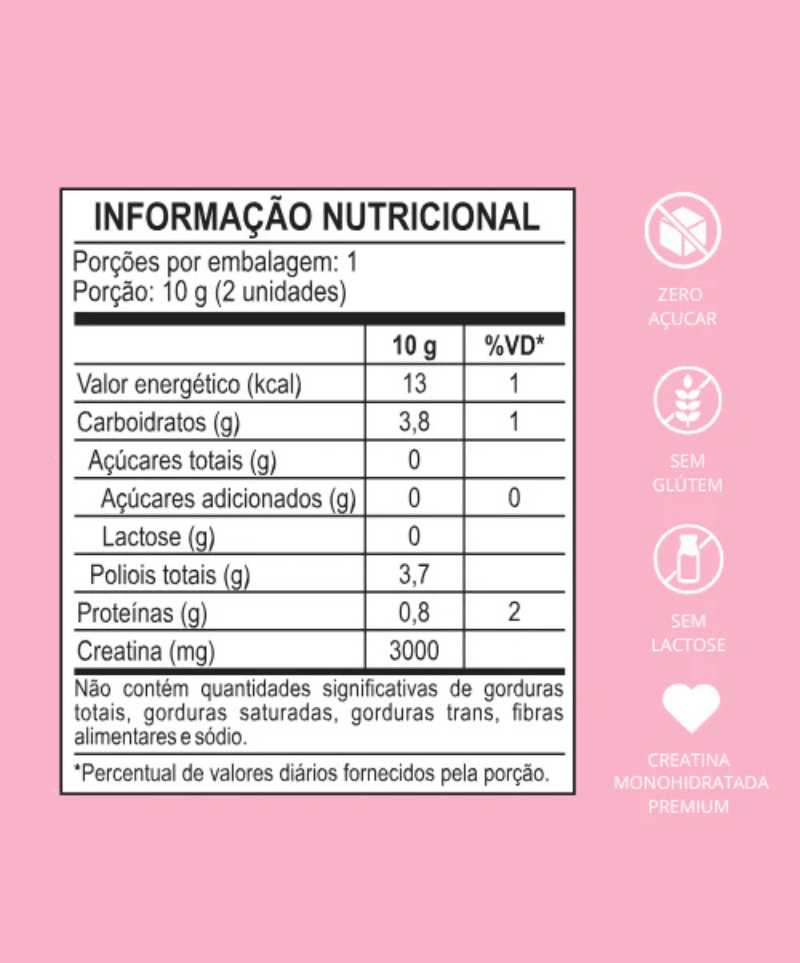 Creatina Vicky Beauty - Frutas Vermelhas