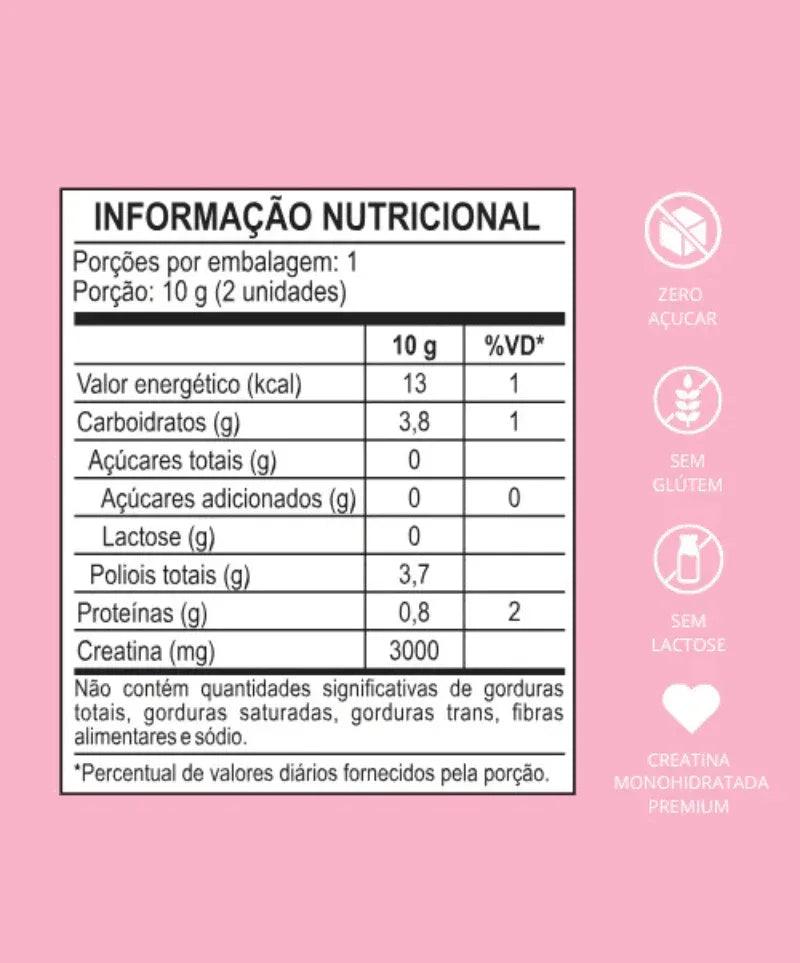 Creatina Vicky Beauty - Frutas Vermelhas - Exclusive Beauty