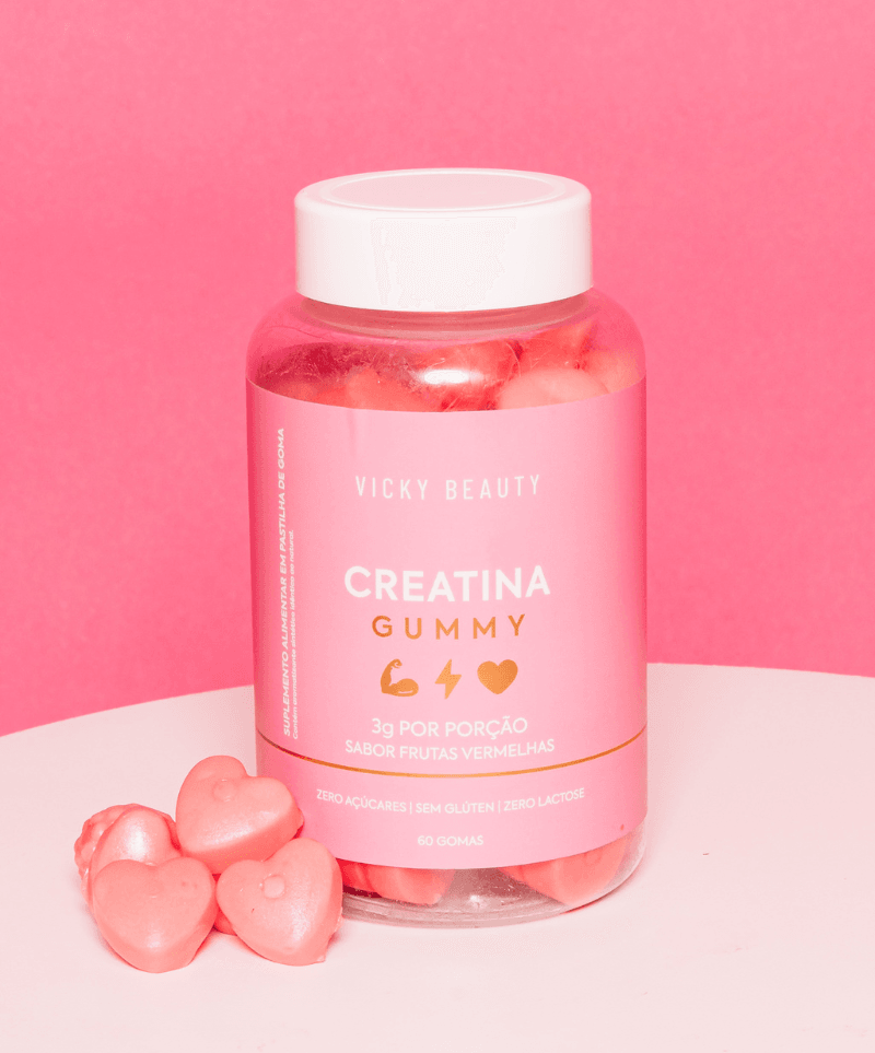 Creatina Vicky Beauty - Frutas Vermelhas