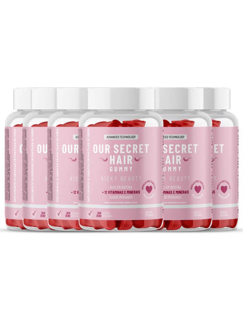 Leve 6 unidades do HAIR GUMMY - Exclusive Beauty Drink
