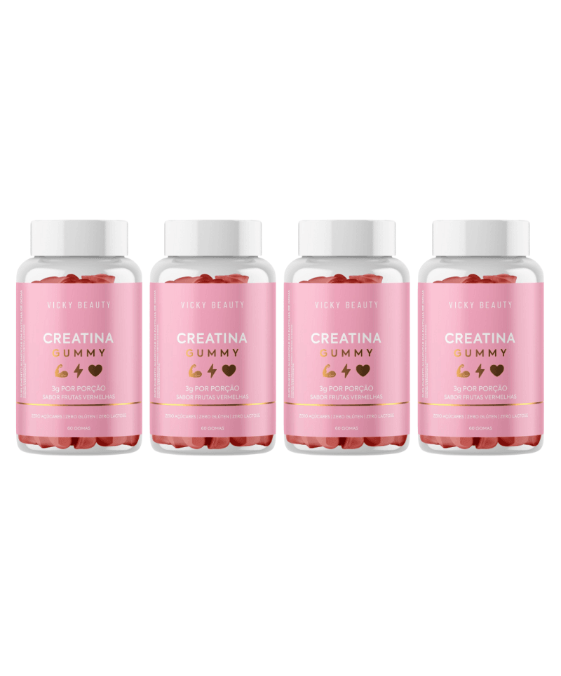 Creatina Vicky Beauty - Frutas Vermelhas